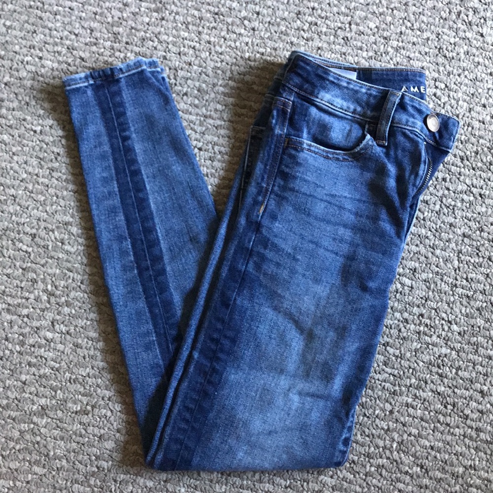 American Eagle super high rise jegging